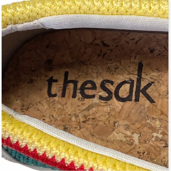 NWT The Sak Cadenza Womens Beach Stripe Fabric Slip On Flats Size 7.5 - Picture 6 of 16